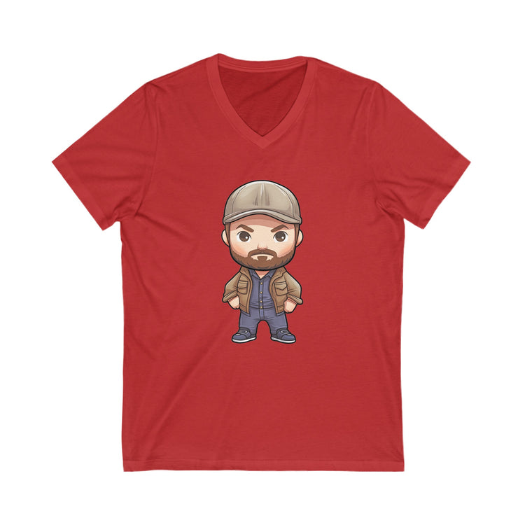 Bobby Singer V-Neck Tee - Fandom-Made