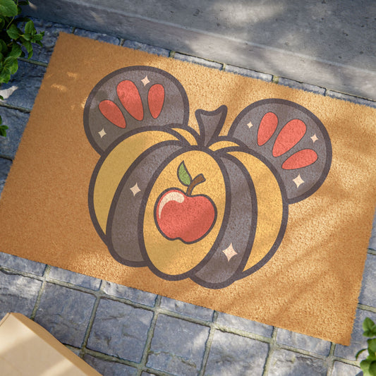 Snow White Pumpkin Doormat