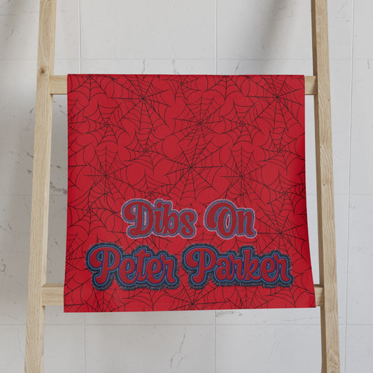 Dibs On Peter Parker Hand Towel - Fandom-Made
