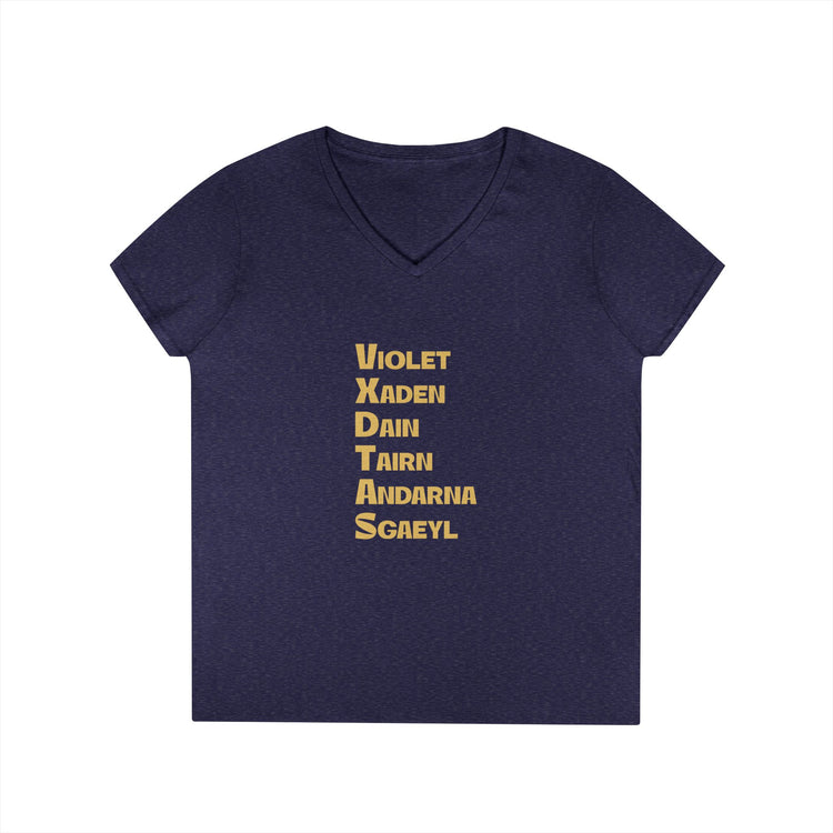 Fourth Wing Names V-Neck T-Shirt