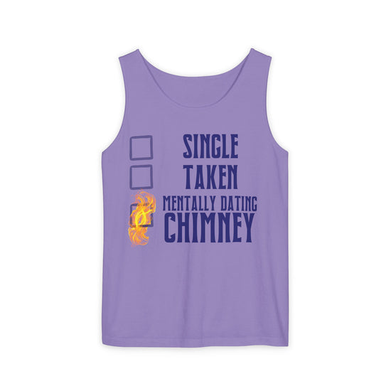 Mentally Dating Chimney Unisex Tank Top - Fandom-Made