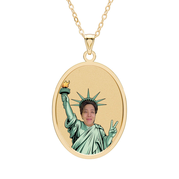 Our Hope Oval Pendant
