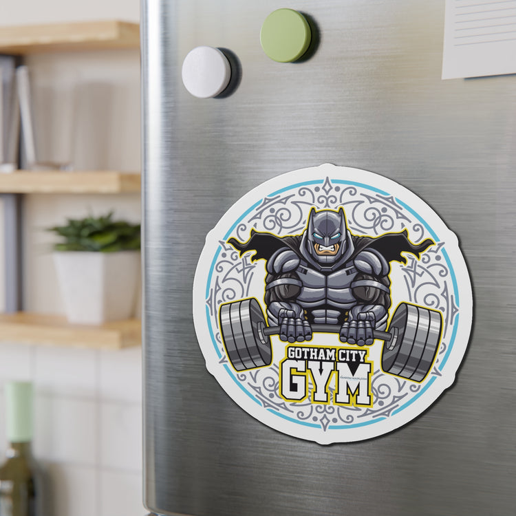 Gotham City Gym Die-Cut Magnet - Fandom-Made