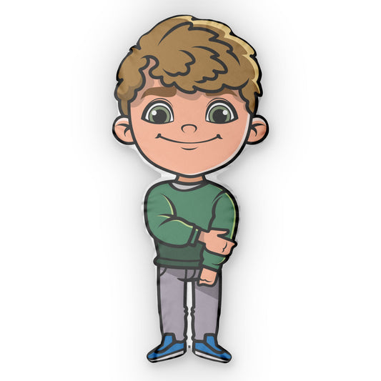 Brian Johnson-Shaped Pillow - Fandom-Made