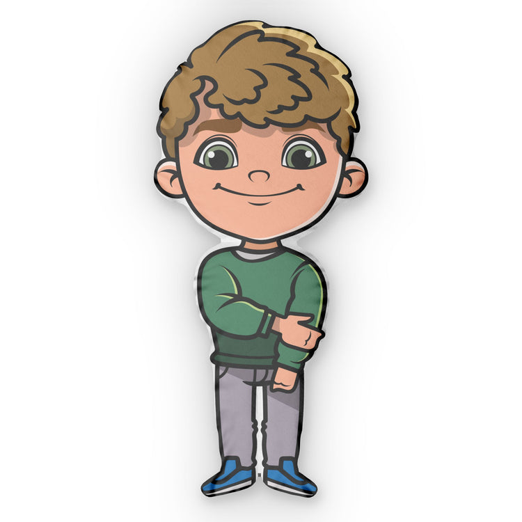 Brian Johnson-Shaped Pillow - Fandom-Made