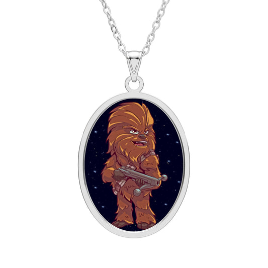 Chewbacca Oval Pendant