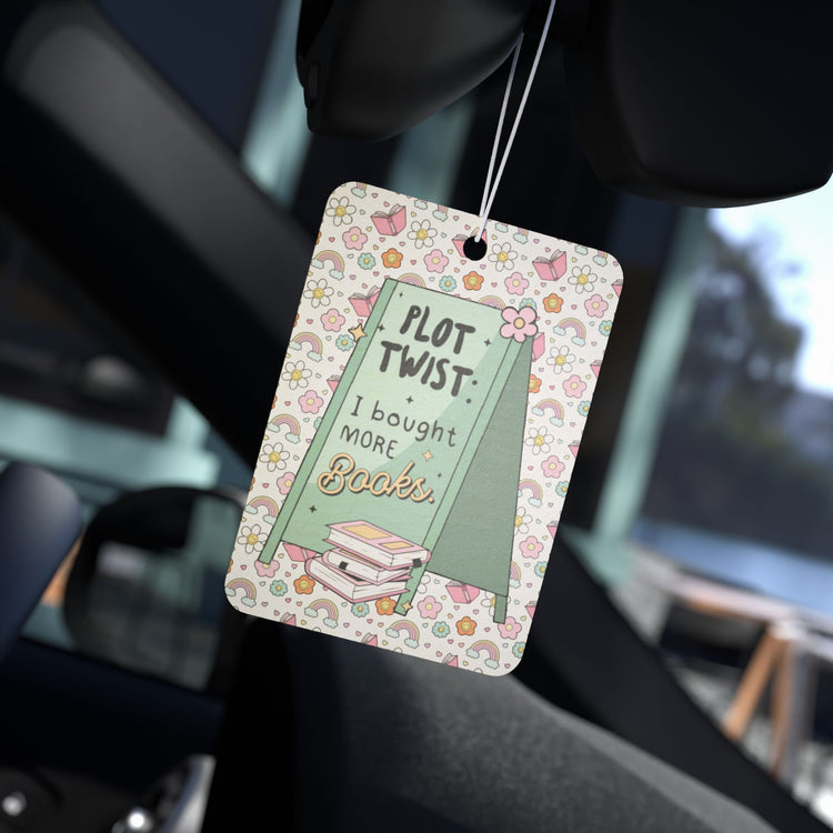 Plot Twist Car Air Freshener