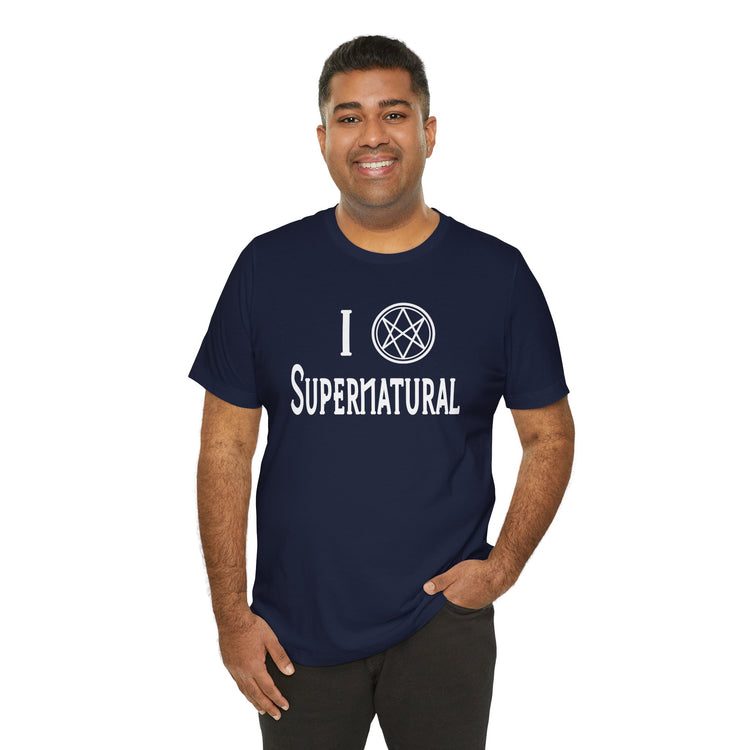 I Love Supernatural Men Of Letters Edition T-Shirt - Fandom-Made