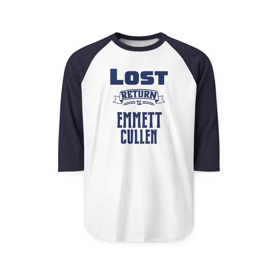 Lost Return To Emmett Cullen 3/4 Raglan Shirt - Fandom-Made