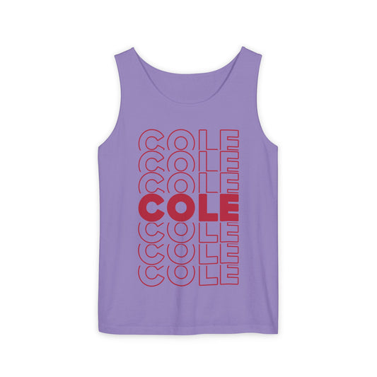 Cole Unisex Garment-Dyed Tank Top - Fandom-Made