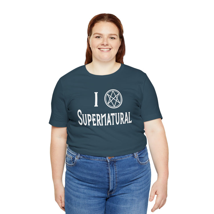 I Love Supernatural Men Of Letters Edition T-Shirt - Fandom-Made