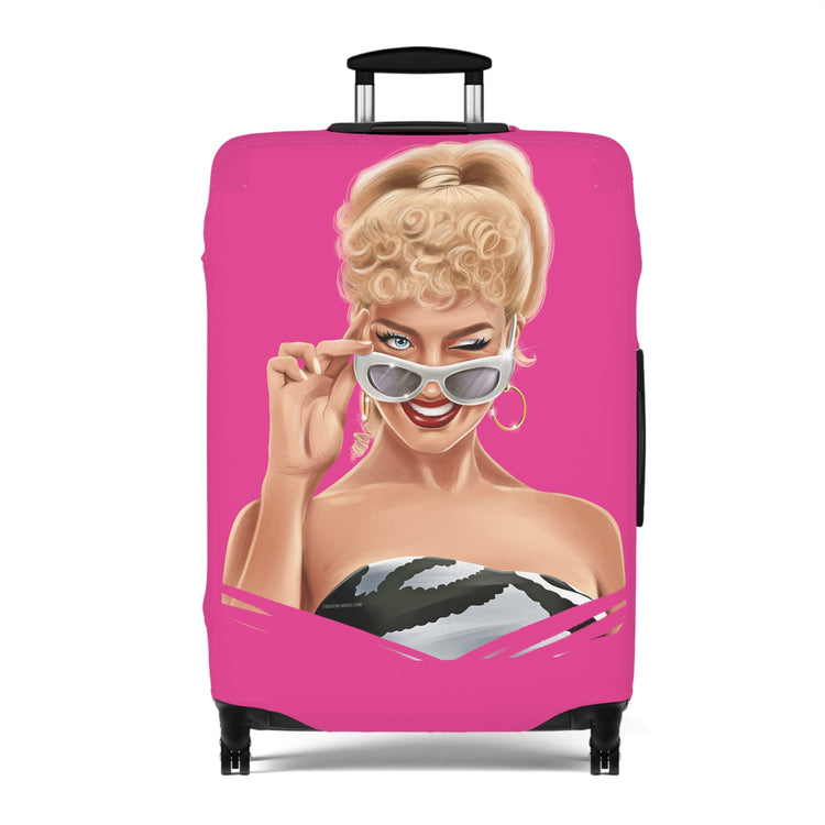 Barbie Luggage Cover - Fandom-Made