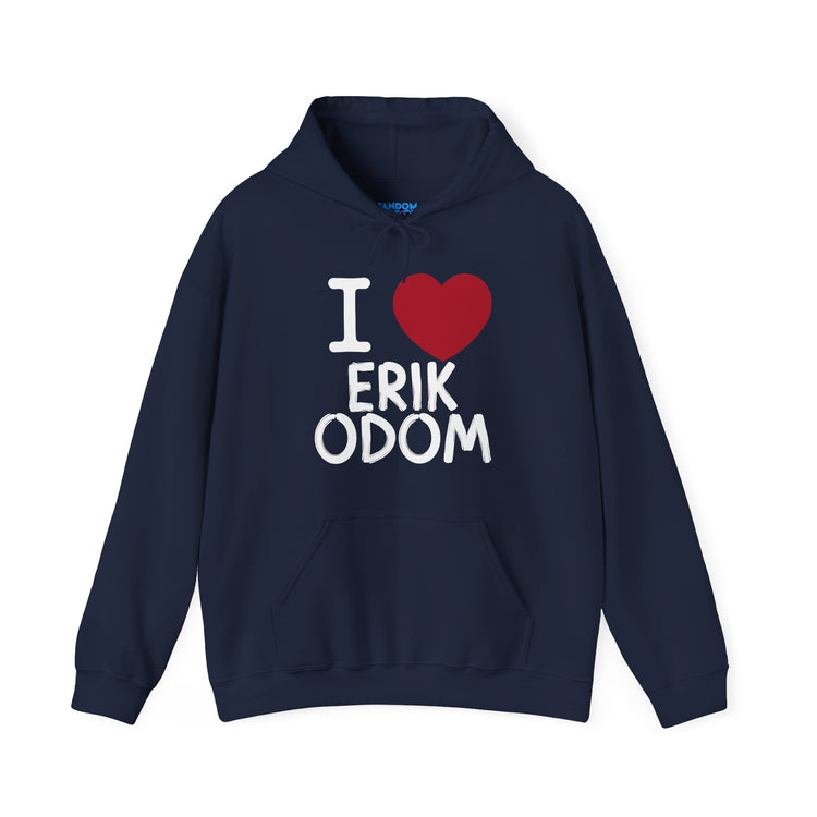 I Love Erik Odom Hoodie - Fandom-Made