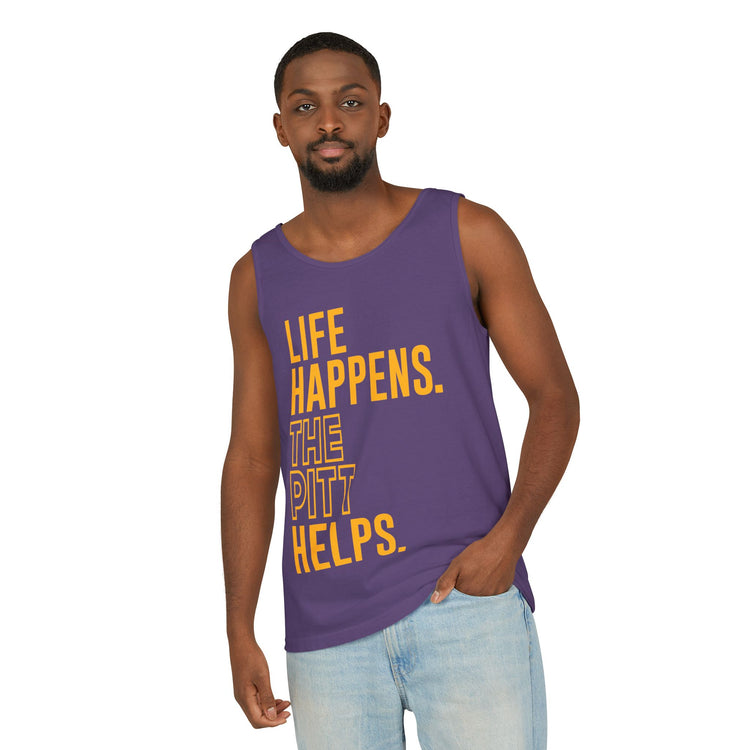 Life Happens The Pitt Helps Unisex Tank Top - Fandom-Made