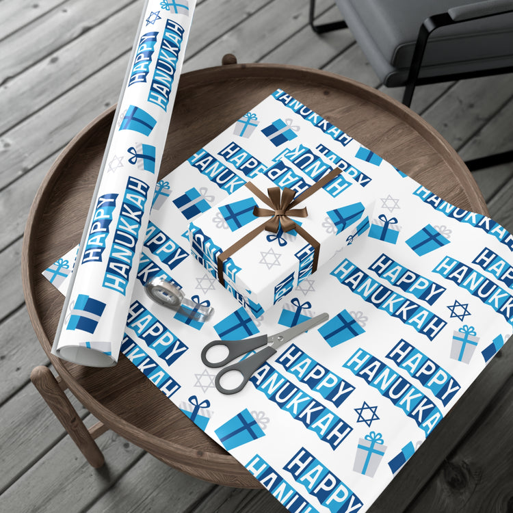 Happy Hanukkah Gift Wrap