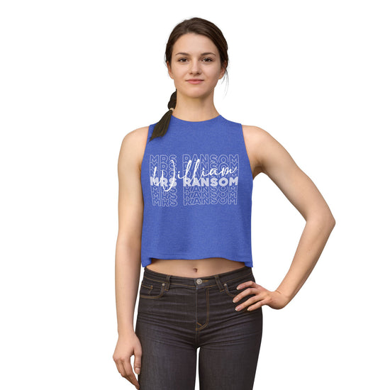 Mrs. William Ransom Women's Crop Top - Fandom-Made