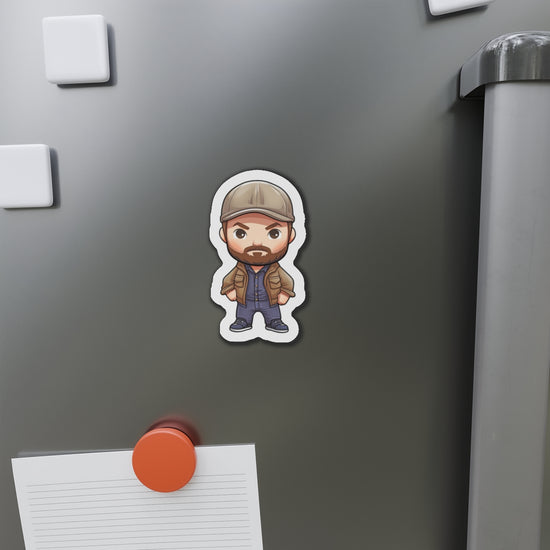 Bobby Singer Die-Cut Magnet - Fandom-Made