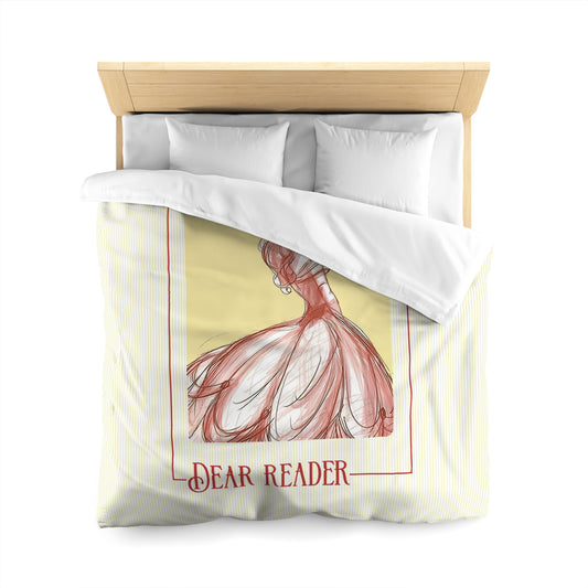 Dear Reader Duvet Cover