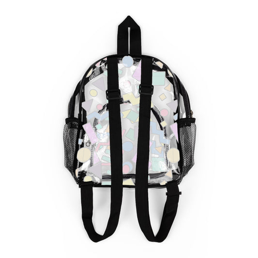 '90s Calling Clear Stadium Backpack - Fandom-Made