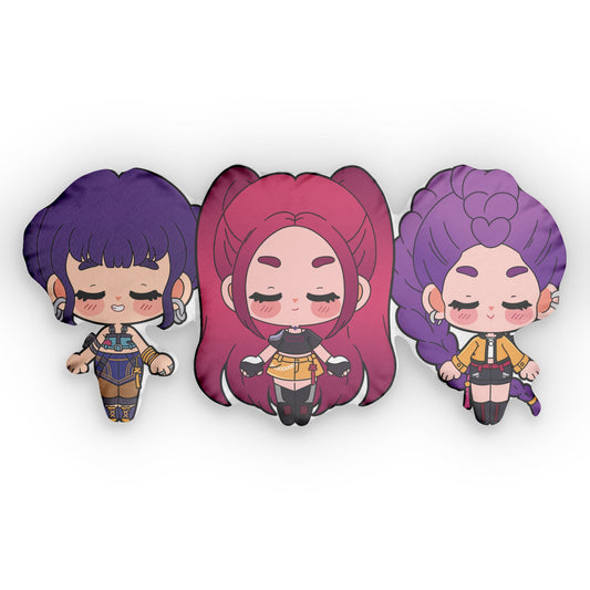 Huntrix-Shaped Pillow