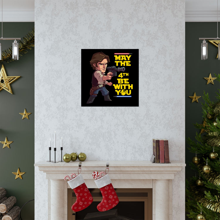 May The 4th Be With You Han Solo Poster