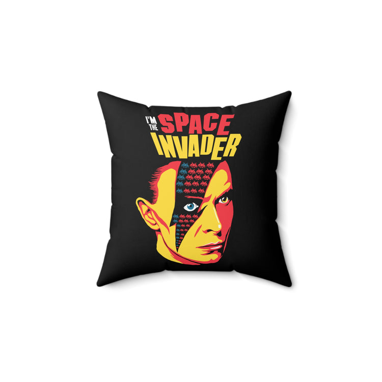 Bowie Space Invader Pillow