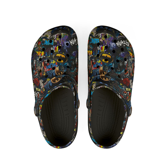 Batsy Comics Rubber Clogs - Fandom-Made