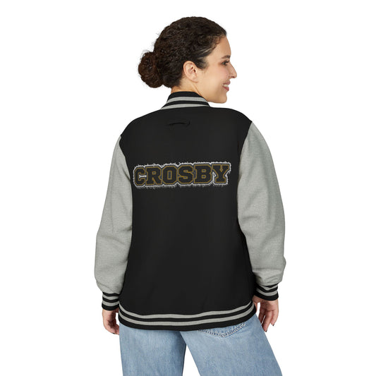 Sidney Crosby Unisex Heavyweight Letterman Jacket - Fandom-Made