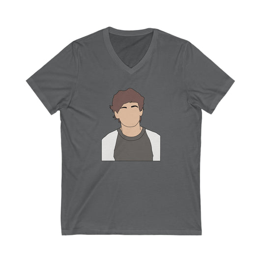 Louis Tomlinson V-Neck Tee - Fandom-Made