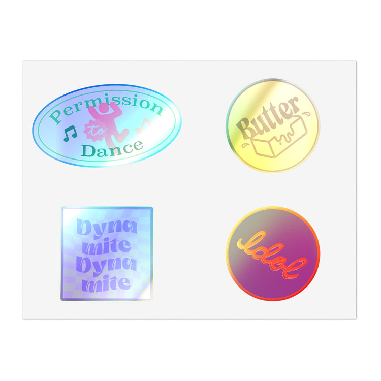 Permission To Stick Sticker Sheet