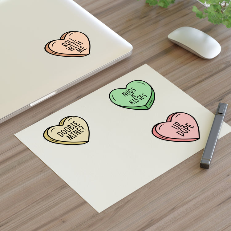 Stoner Conversation Hearts Sticker Sheets - Fandom-Made