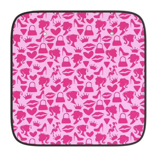 Girlie Doll Car Sunshade - Fandom-Made