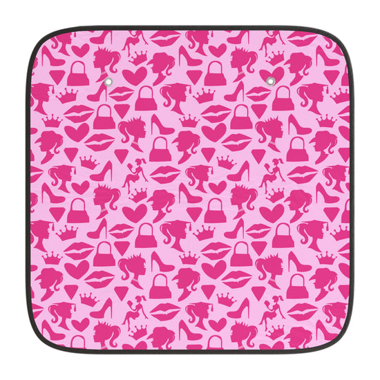 Girlie Doll Car Sunshade - Fandom-Made