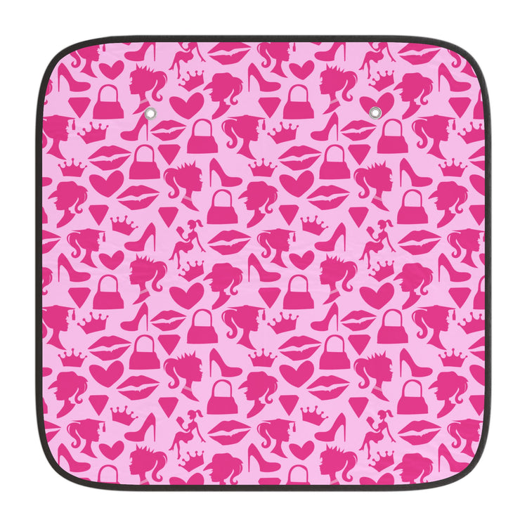 Girlie Doll Car Sunshade - Fandom-Made