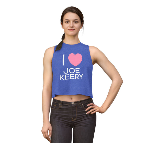 I Love Joe Keery Women's Crop Top - Fandom-Made