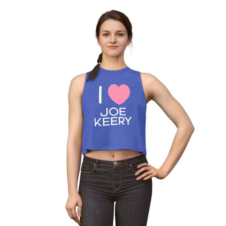 I Love Joe Keery Women's Crop Top - Fandom-Made