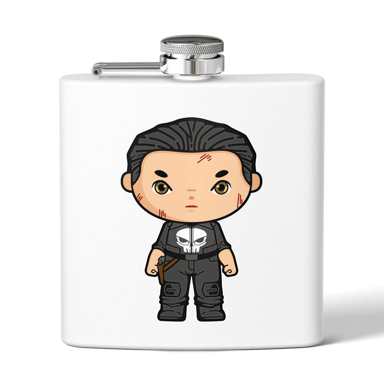 The Punisher Flask