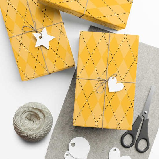 Hufflepuff Gift Wrap Paper - Fandom-Made