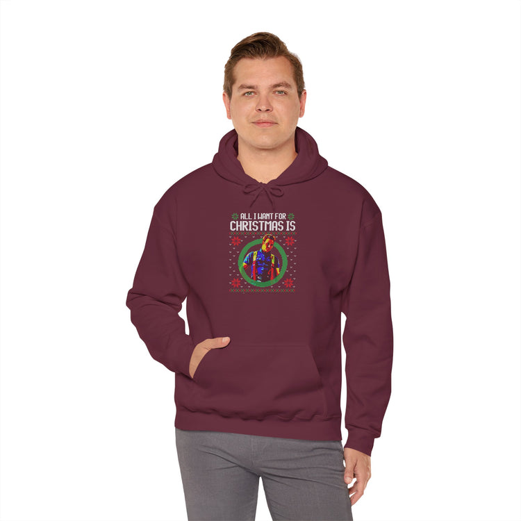 All I Want For Christmas Is Eddie Diaz Unisex Hoodie
