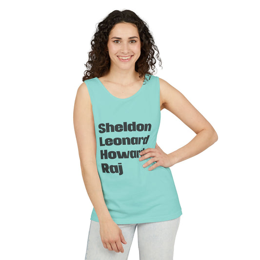 Big Bang Names Tank Top - Fandom-Made