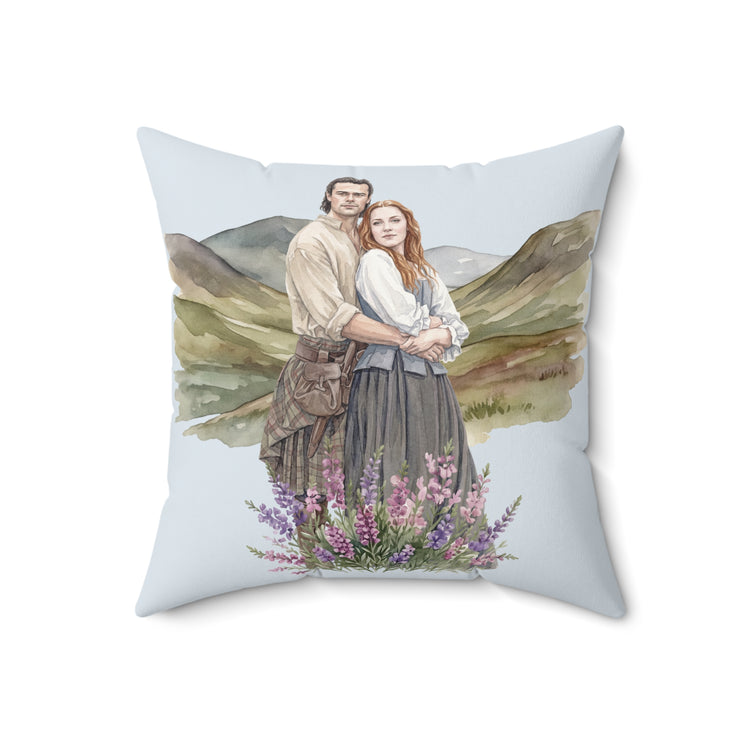 The Frasers Faux Suede Square Pillow