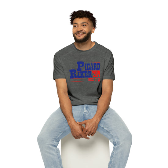 Picard Riker 2024 Men's Raglan T-Shirt - Fandom-Made