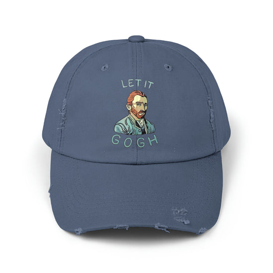 Let it Gogh Distressed Cap - Fandom-Made