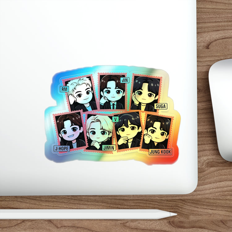 Group Effort Holographic Sticker