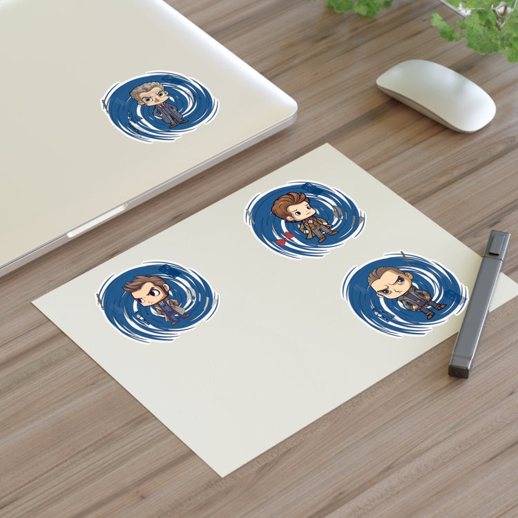 Timey Wimey Doctors Sticker Sheets - Fandom-Made