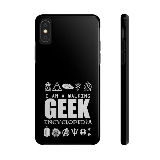 Geekdom Encyclopedia Phone Cases