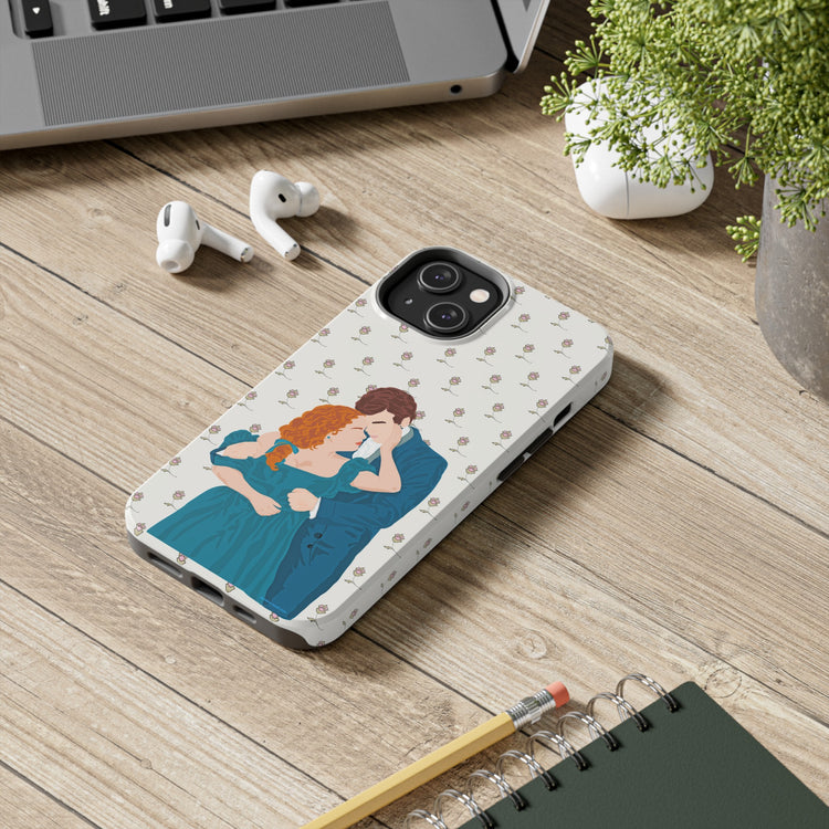 Penelope Featherington and Colin Bridgerton All-Over Print Phone Case