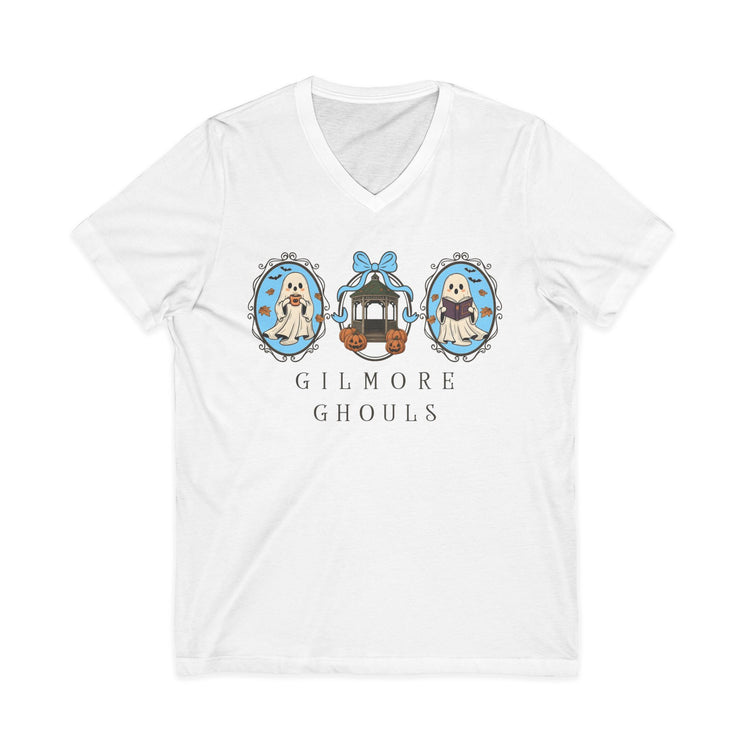 Gilmore Ghouls Unisex V-Neck Tee - Fandom-Made