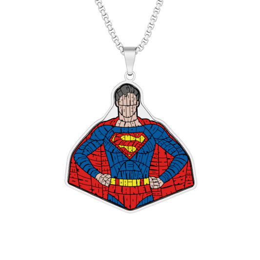 Kryptonian Caligram Pendant - Fandom-Made