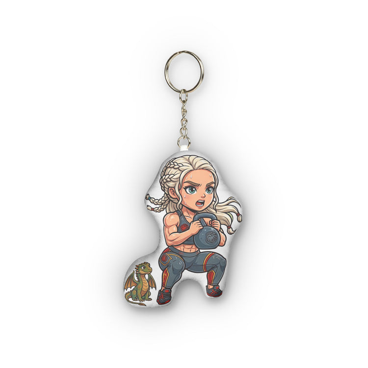 Workout Dany Mini Plush Keychain